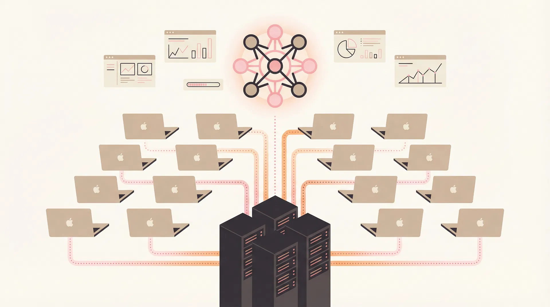 Building a 200-Server Local LLM Cluster